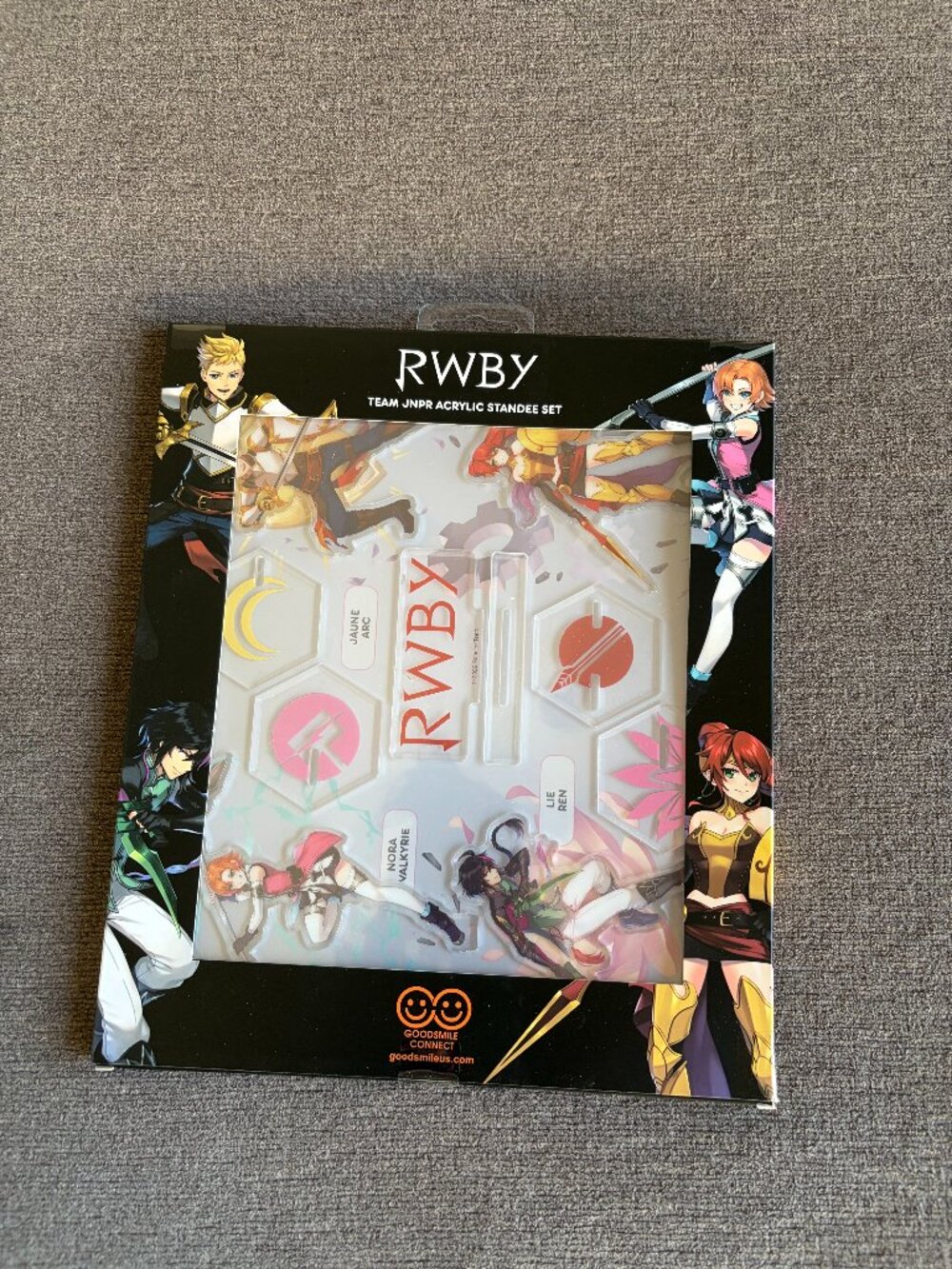 Brand New Team JNPR Acrylic Standee Set From RWBY Anime By Good Smile company